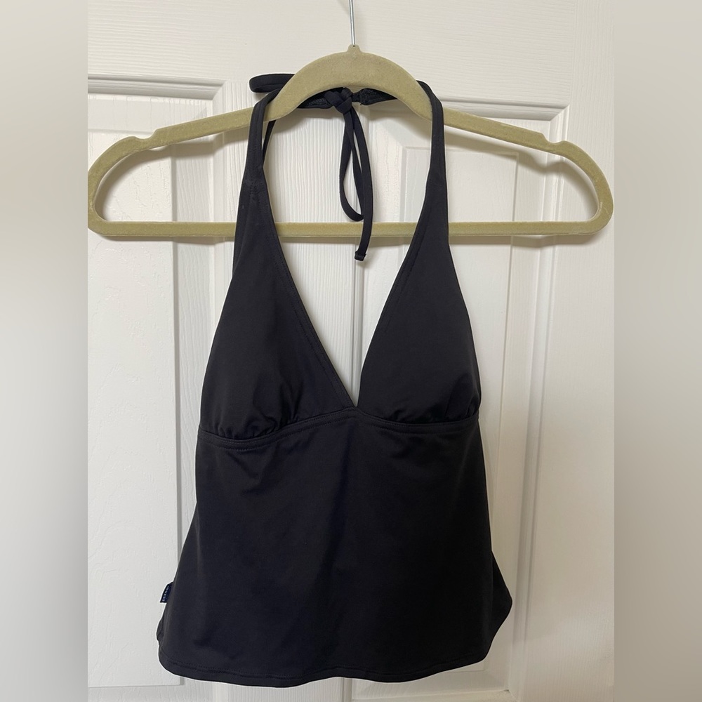 Ann Cole halter swim top